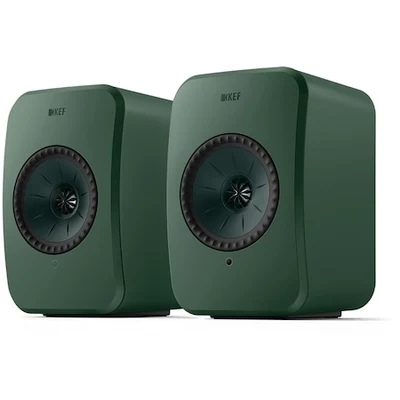 KEF LSX II LT hangszóró, 2x100W, Bluetooth, Wi-Fi, Air Play 2, Zöld