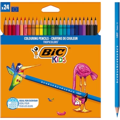 BIC Kids Tropicolors Színes ceruza, 24db
