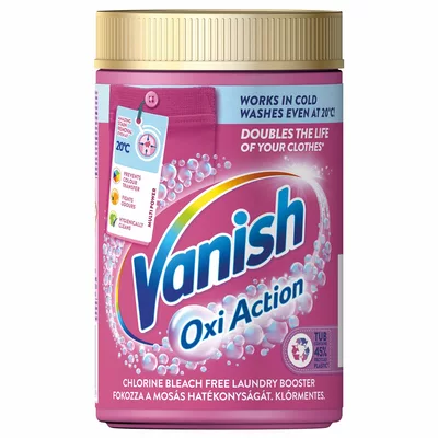 Vanish Oxi Action folteltávolító por, 625g