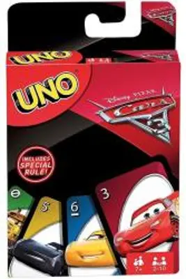 Mattel Verdák 3: UNO Kártya - különleges szabályokkal (FDJ15)