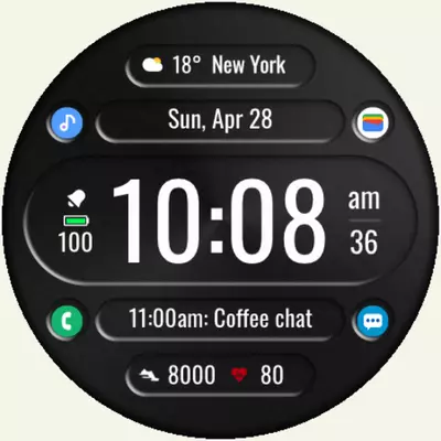 DADAM72 Digital Watch Face  (Android)