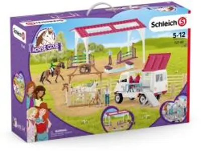 Schleich Horse Club: Orvosi vizsgálat a nagy futam előtt (S72140)