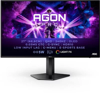 27" AOC AGON OLED AG276QZD monitor