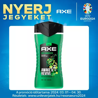 Axe Másnaposságűző tusfürdő - 250 ml