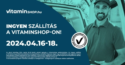 Ingyen szállítás a vitaminshop-on!