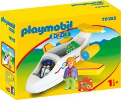 Playmobil 1.2. 3. : Utasszállító kisrepülőgép (70185)