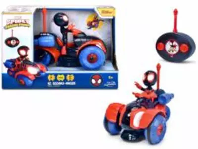 Dickie Jada Toys: Póki és csodálatos barátai - Távirányítós autó, 1: 24, Miles Morales (203223001)