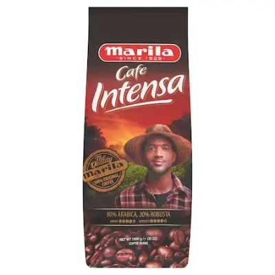 Marila INTENSA szemes kávé, 80% Arabica, 20% Robusta, 1 kg