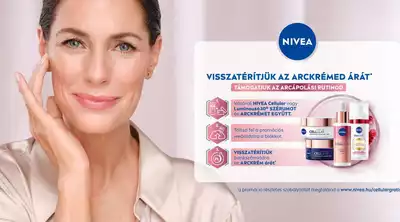 Pénzvisszatérítés Nivea arckrémre