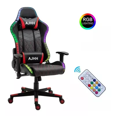 Armorify - Cyber gamer szék, ergonomikus, állítható magasság, kényelem, fejtámasz, 120kg, dönthető, RGB
