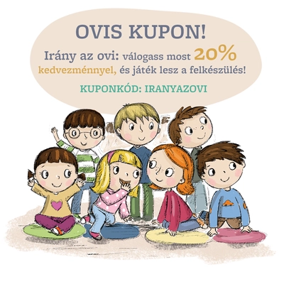 Készüljünk együtt az ovira! (20% kedvezmény ovis könyvekre)