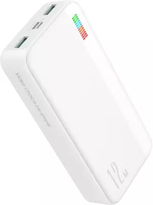 Joyroom powerbank 20000mAh Dazzling Series 12W fehér (JR-T017) (JR-T017W)