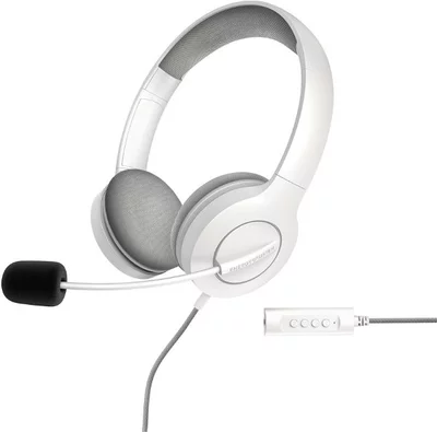 Energy Sistem Headset Office 3 White - Fej /fülhallgató