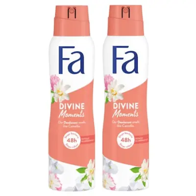 Fa deospray, Divine moments, 2x150 ml