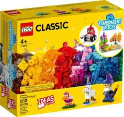 LEGO Classic Kreatív áttetsző kockák (11013)