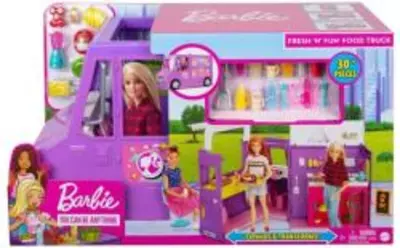 Mattel Barbie: Street Food büfékocsi babával (GMW07)