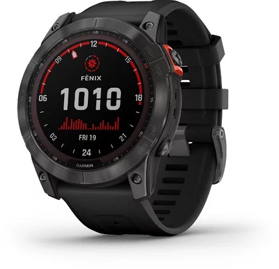 Garmin Fenix 7X Solar Slate Gray/Black Band okosóra