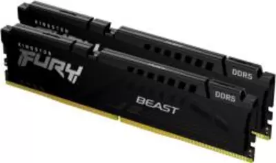 Kingston 16GB DDR5 5600MHz Kit(2x8GB) Fury Beast Black (KF556C40BBK2-16)
