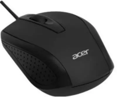 Acer Vezetékes optikai egér, fekete (HP. EXPBG. 008)