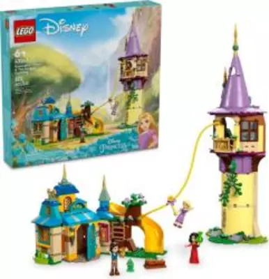 LEGO Disney Princess Aranyhaj tornya és A Csúcs Kiskacsa 43241 (6470734)