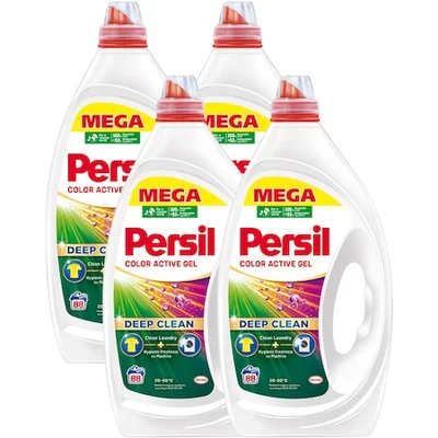 Persil Color Gel folyékony mosószer, 4x88 mosás, 4x3.96L