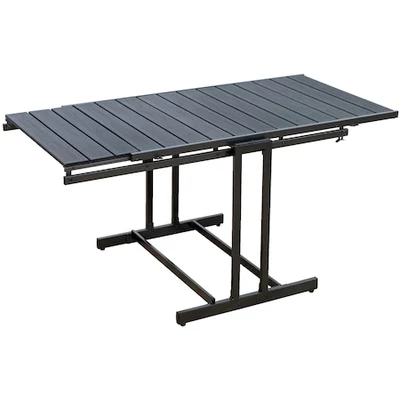 Kring Valerian Kerti asztal, 147x76x73 cm, Fekete