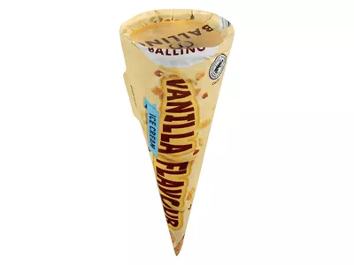 Ballino Tölcséres vaníliás jégkrém, 120 ml