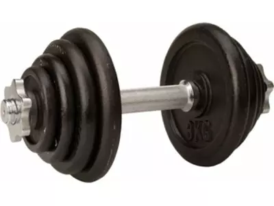Avento Dumbbel egykezes acél súlyzókészlet, 15 kg (21717)