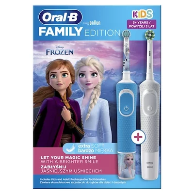 Oral-B Vitality Pro D103+Kids D100 3+ Frozen elektromos fogkefe