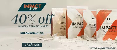 Impact week - 44% (majdnem) minden termékre