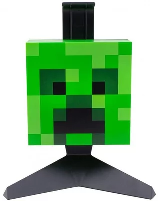 Minecraft: Creeper - lámpa, fejhallgatótartó díszvilágítás (AlzaPlus+)