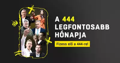 444 előfizetés - első hónap csak 8 Ft