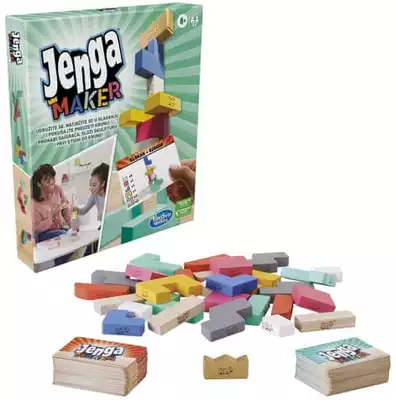HASBRO Jenga Maker – PL/HU