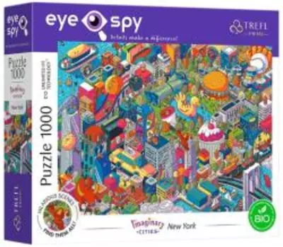Trefl Eye Spy: Imaginary cities, New York - 1000 darabos puzzle (10708)