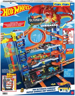 Hot Wheels City garázs sárkánnyal (AlzaPlus+)