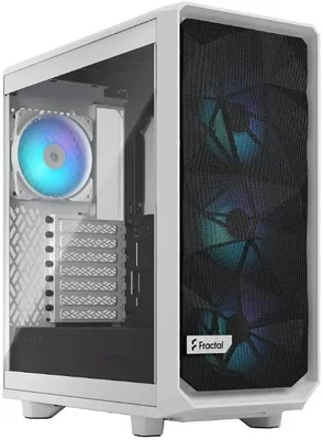 Fractal Design Meshify 2 Compact RGB White TG Clear Tint számítógépház