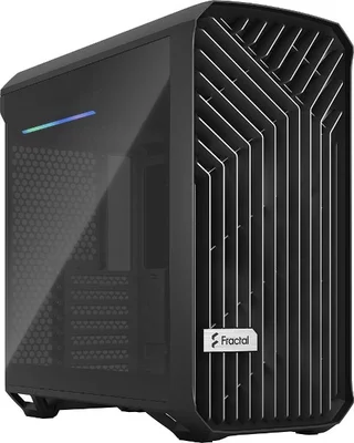 Fractal Design Torrent Compact Black TG Dark számítógépház