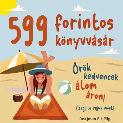 599 forintos könyvvásár