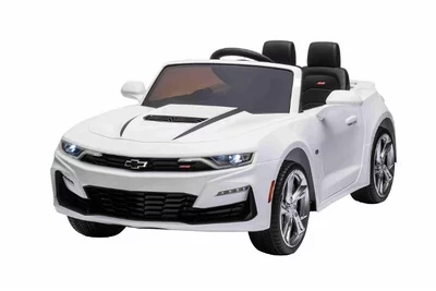 Chevrolet Camaro 12 V - fehér elektromos autó gyerekeknek