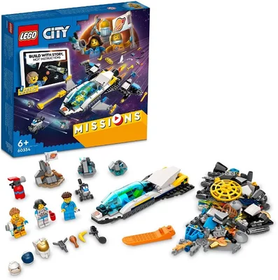 LEGO® City Marskutató űrjármű küldetés 60354