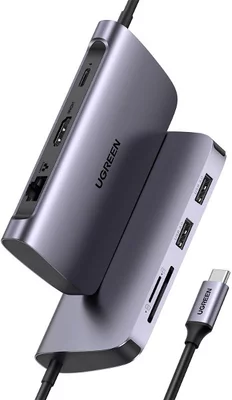 UGREEN USB-C 7-in-1 Multifunctional Adapter port replikátor
