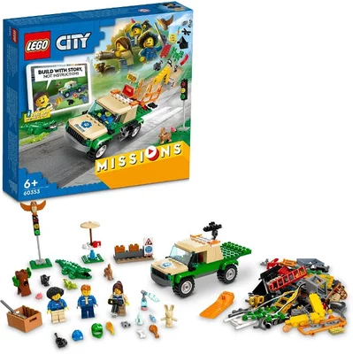 LEGO® City Vadállat mentő küldetések 60353