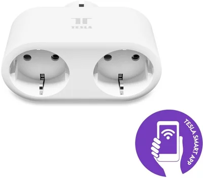 Tesla Smart Plug Dual okos konnektor