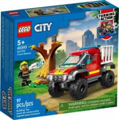 LEGO® City 4x4 Tűzoltóautós mentés (60393)