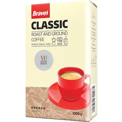 Bravos classic őrölt kávé, 1 kg