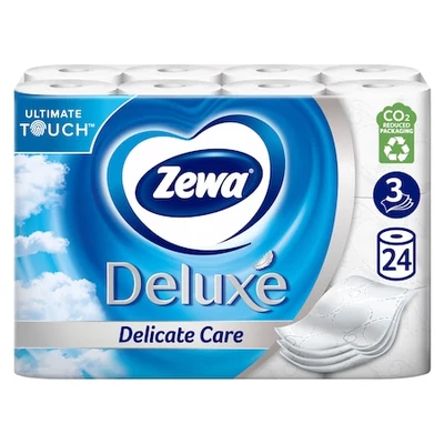 Zewa Deluxe 3 rétegű toalettpapír, 4x24 tekercs (többféle)