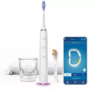 Philips Sonicare DiamondClean Smart HX9917/88 szónikus elektromos fogkefe applikációval (fehér)