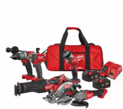 MILWAUKEE M18 FPP6L2-502B Akkus szénkefementes erőcsomag szerszámtáskában (2x5, 0Ah/18V) (4933479423)