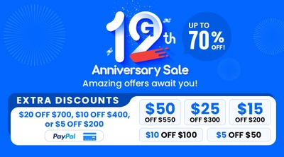 Geekbuying 12th Anniversary Super Sale