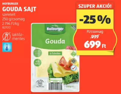 Hofburger Gouda Sajt, 250 g